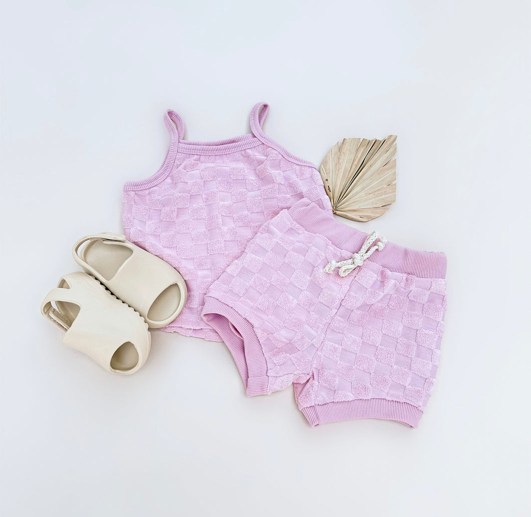 Penelope | Top + Bottom Set - Pink